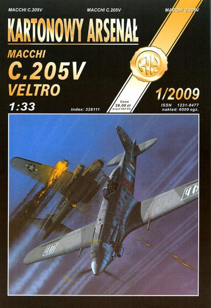 Истребитель Macchi C-205V Veltro