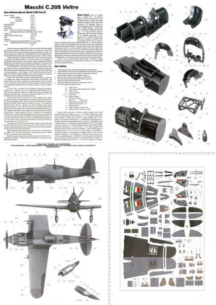 Истребитель Macchi C-205V Veltro