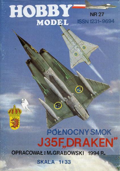 Истребитель Saab J-35F Draken