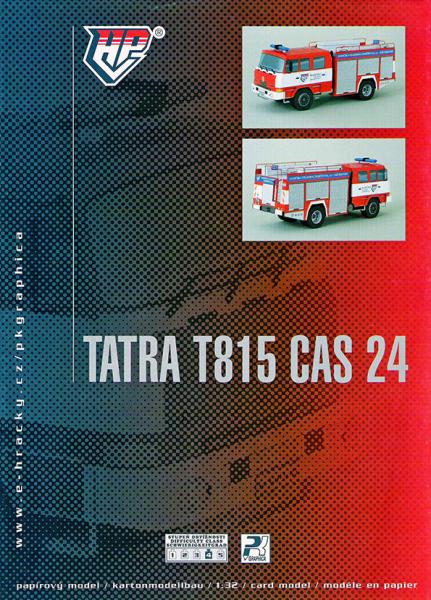 Грузовик Tatra T815 CAS24 Пожарная машина