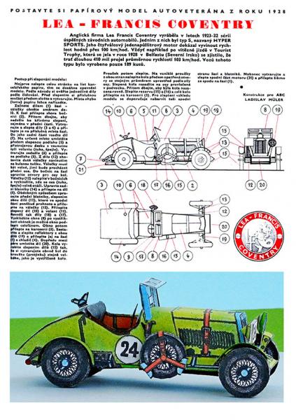 Автомобиль Lea-Francis Coventry