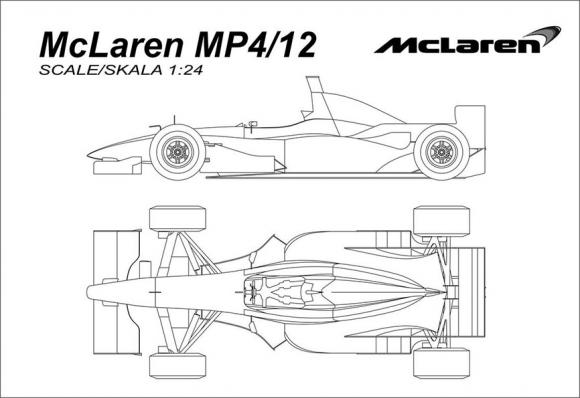 Болид McLaren MP4-12