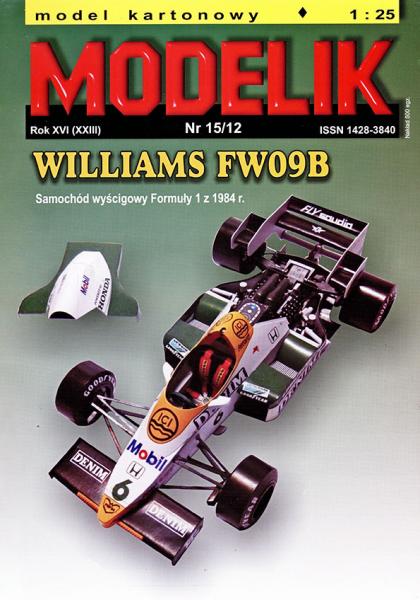 Болид Williams FW09B