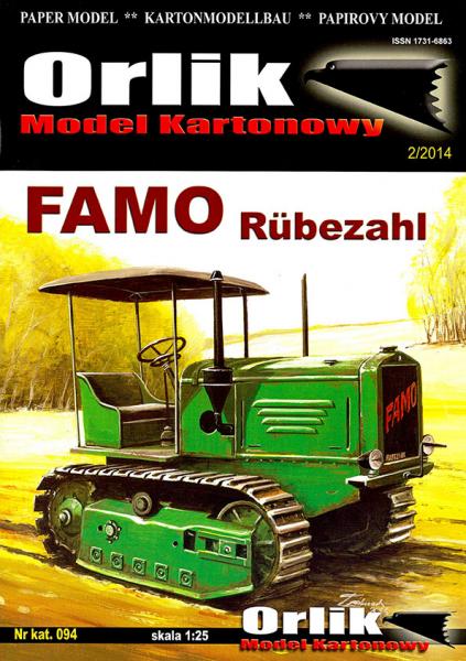 Гусеничный трактор FAMO Rubezahl