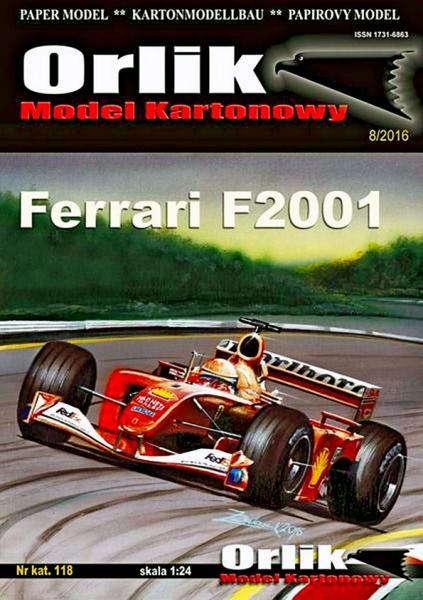 Болид Ferrari F-2001