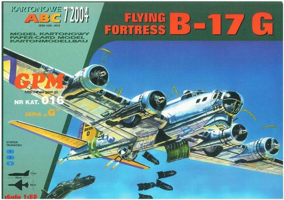 Бомбардировщик Boeing B-17G Flying Fortress (1943)