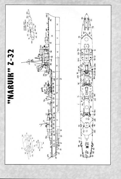 Эсминец Z-32 Narvik