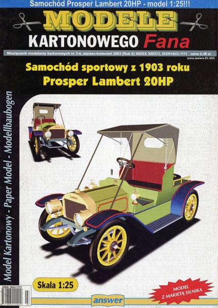 Родстер Prosper Lambert 20HP