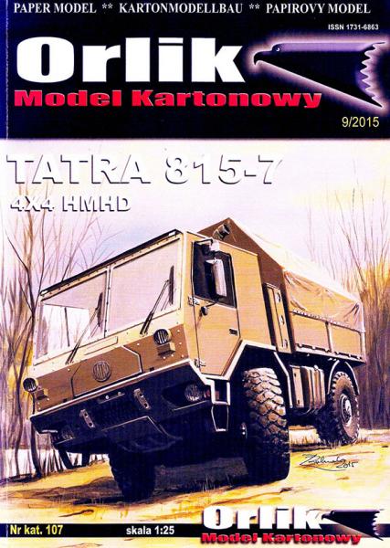 Военный грузовик Tatra 815-7 4x4 HMHD