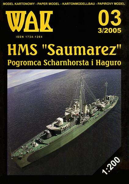 Эсминец HMS Saumarez