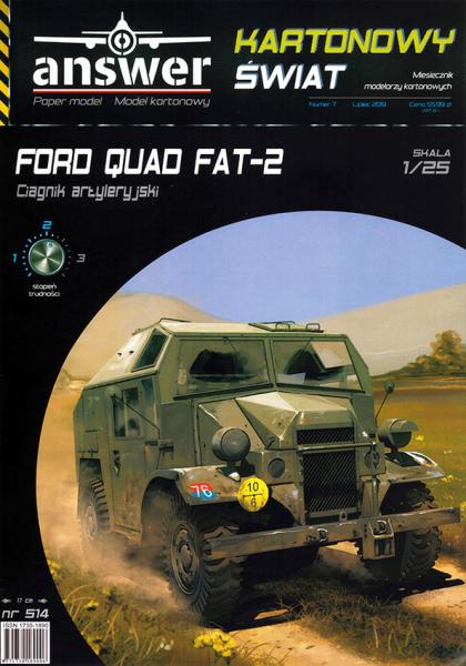 Бронеавтомобиль Ford Quad FAT-2