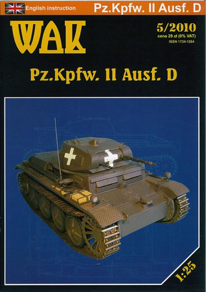 Легкий танк SdKfz-121 PzKpfw II Ausf-D