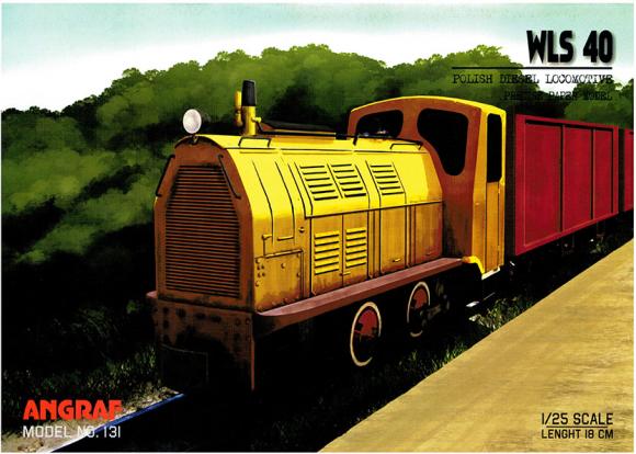 Дизельный локомотив WLS40 A 131
