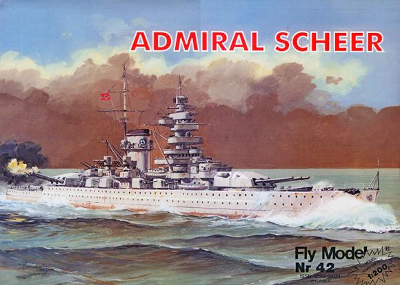 Тяжелый крейсер DKM Admiral Scheer