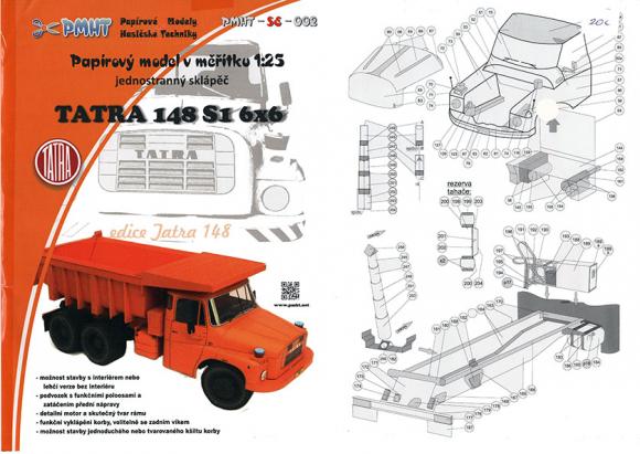 Самосвал Tatra 148 S1 6x6
