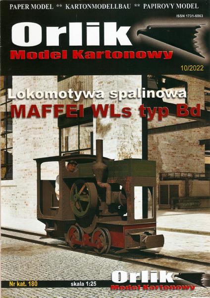 Узкоколейный тепловоз Maffei WLs typ Bd