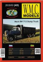 Самосвал Mack RW 713 Dump Truck