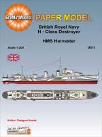 Эсминец HMS Harvester