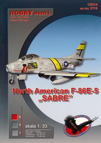 Истребитель North American F-86E-5 Sabre