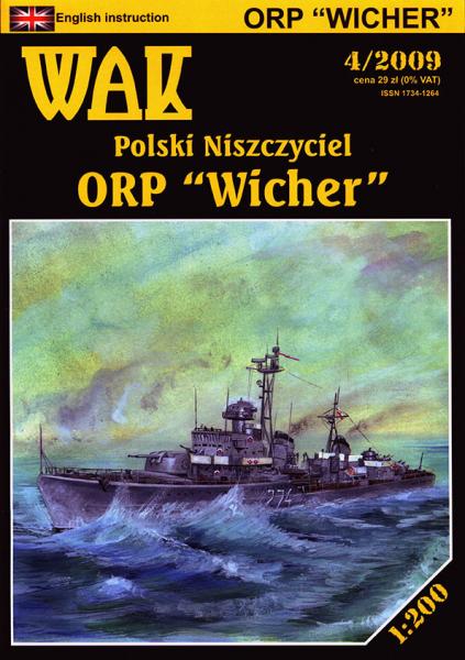 Эсминец ORP Wicher CN3392