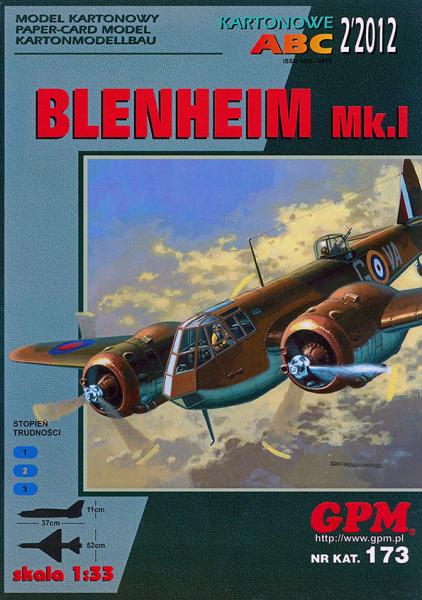 Бомбардировщик Bristol Blenheim Mk-I