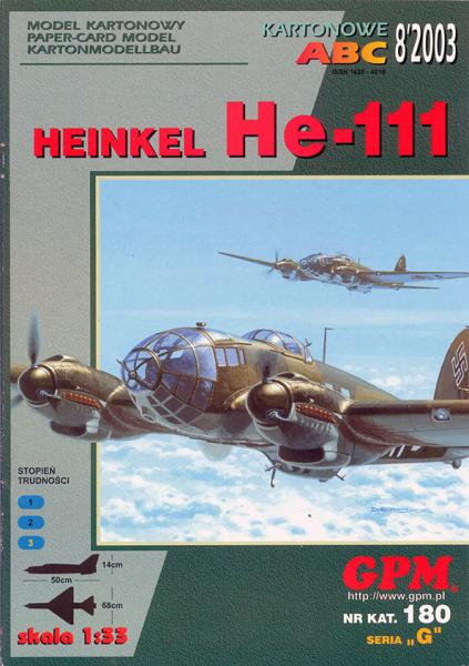 Бомбардировщик Heinkel He-111H6 Torp