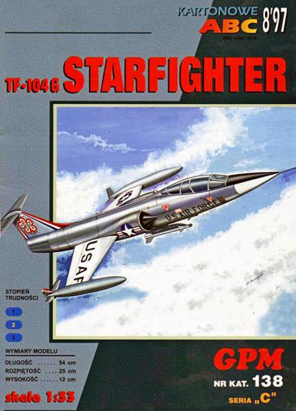 Истребитель Lockheed TF-104G Starfighter