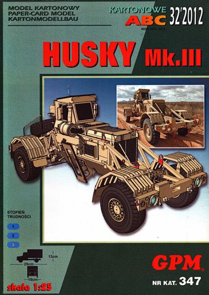 Бронеавтомобиль для обезвреживания мин Husky VMMD Mk-III (1970)