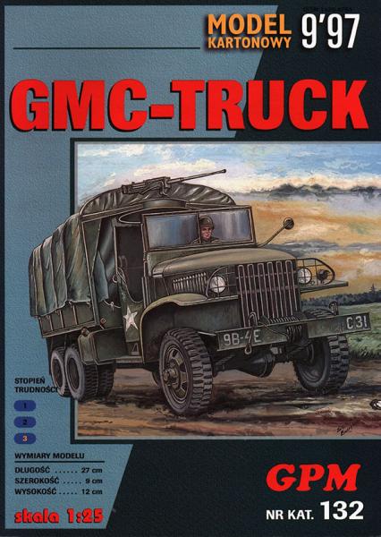 Грузовик GMC 2.5 Ton 6x6 CCKW-353 Cargo Truck