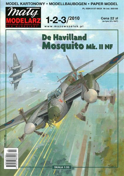 Истребитель De Havilland Mosquito NF Mk-II