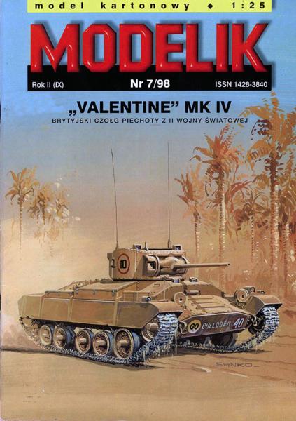 Легкий танк Valentine MK IV