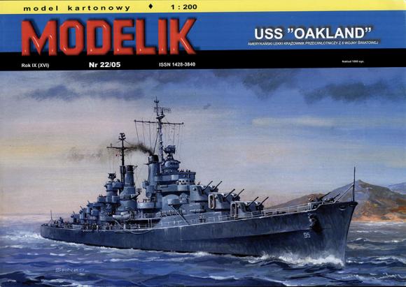 Легкий крейсер USS Oakland