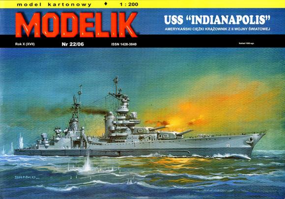 Крейсер USS Indianapolis /CA-35/