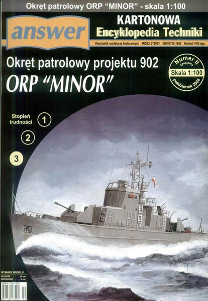 Патрульный катер ORP Minor (1960)