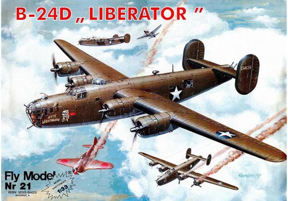 Бомбардировщик Consolidated B-24 Liberator (1944)