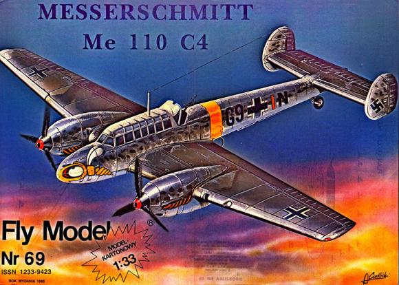 Истребитель Messerschmitt Me-110C-4